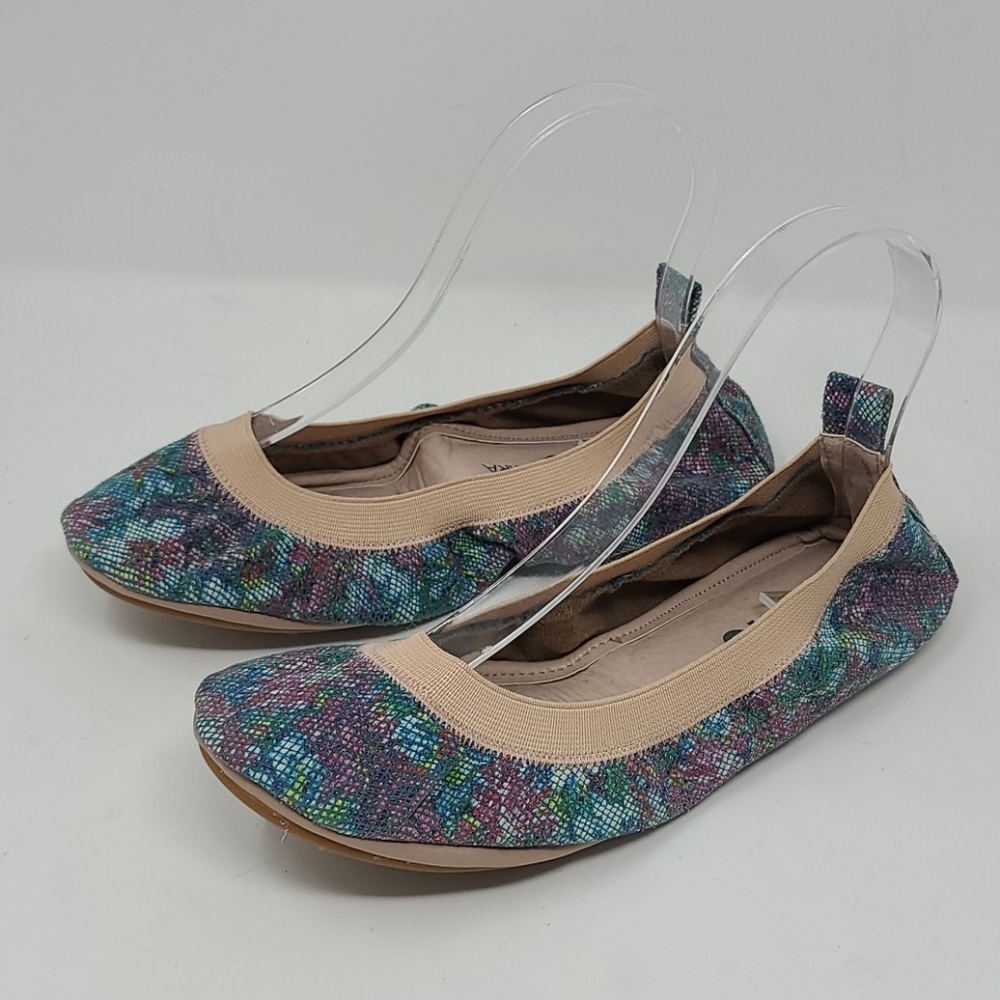 Yosi Samra Spring  Floral Ballet Flats Size 6